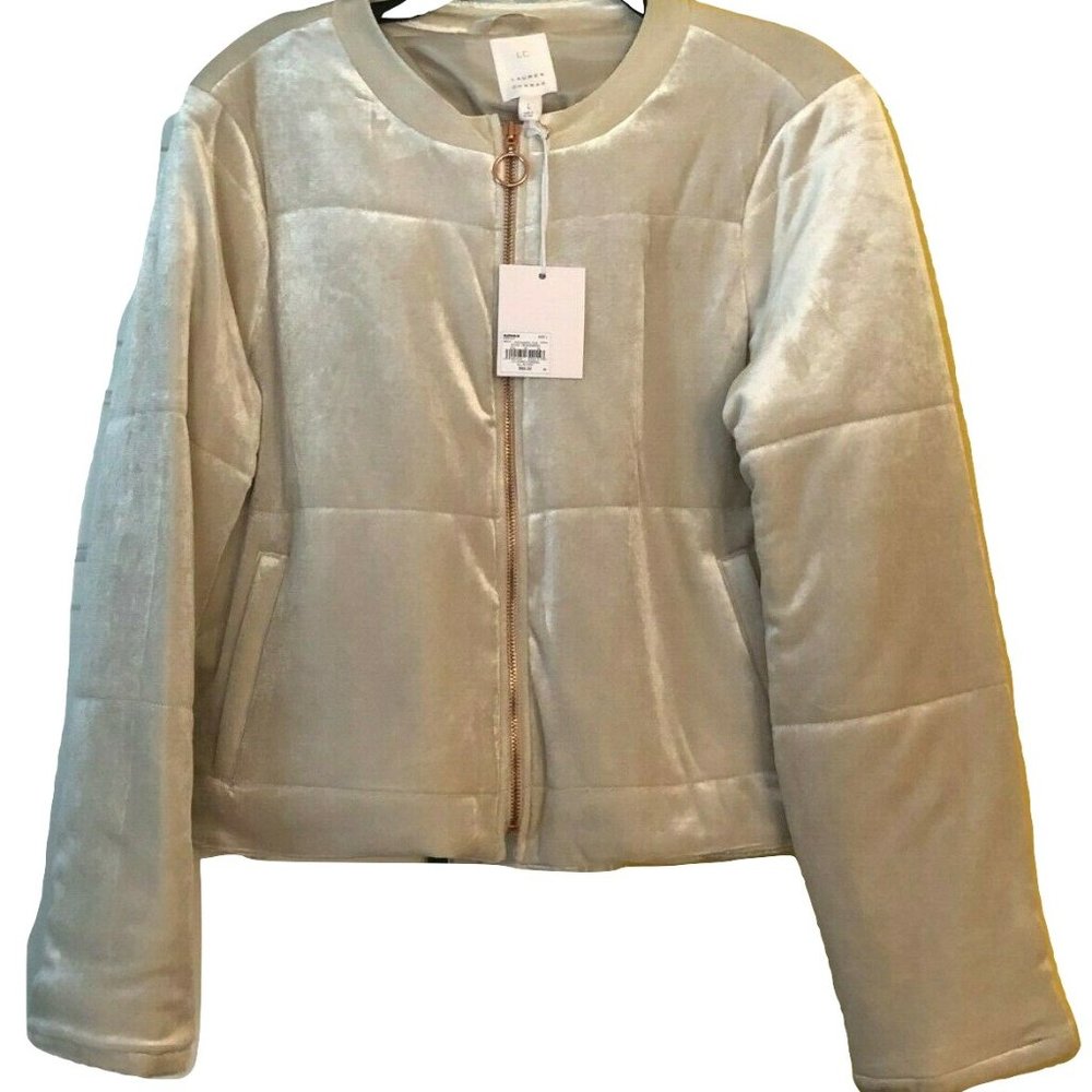 Lauren Conrad Jacket All Is Cozy Cream Size XXL